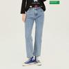 Benetton Non Span Straight Fit Denim Pants Badp06411