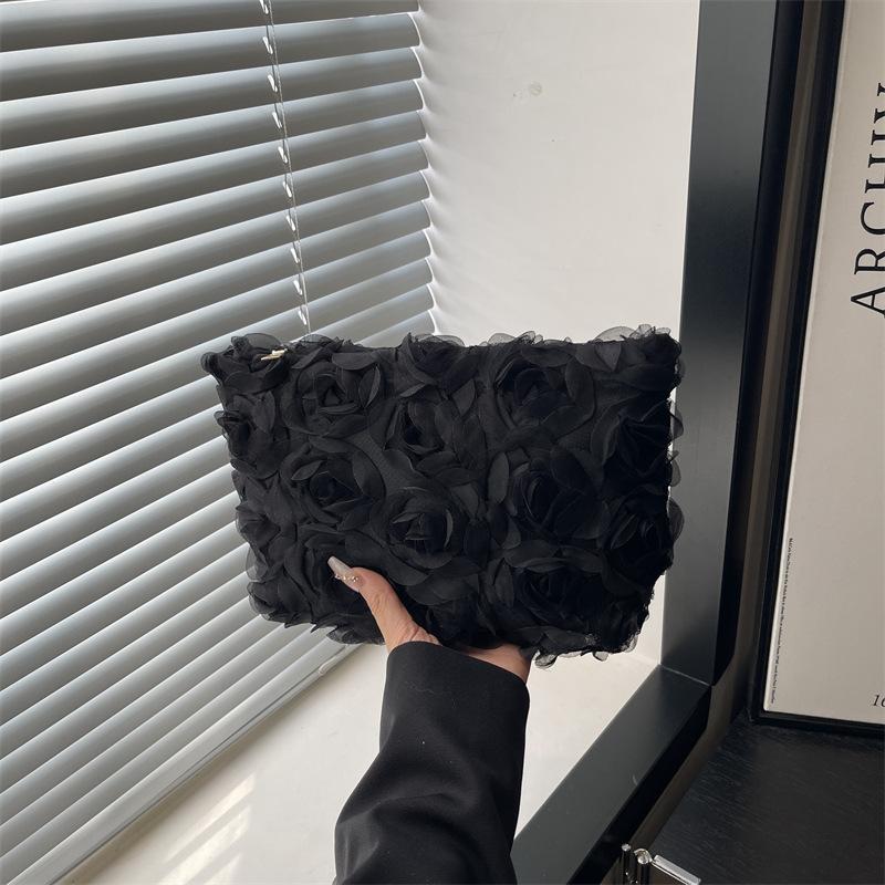 Розовая, Вместительная, Модная, Стильная, Высококачественная и Простая Клатч-сумка