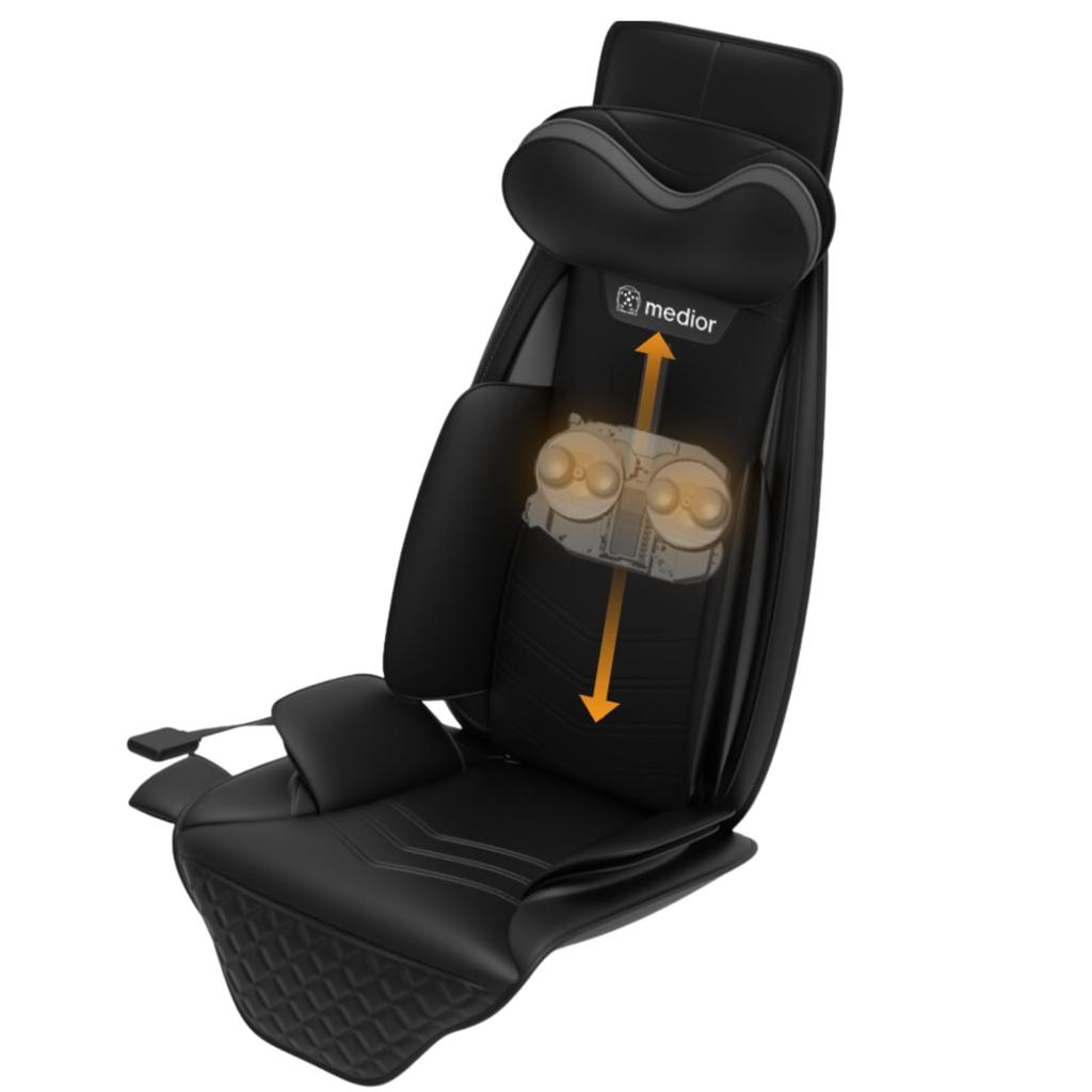 Medior Premium Massage Seat Managed Medical Equipment Thinnest Lightest Compact Whole Body Car Massage Chair Massage Machine Massager Seat Massager