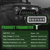 5 inch LED Light Bar DRL Work Light Pods Off Road Headlight Driving Fog Lamp For Lada Niva Car Truck Motorcycle SUV ATV 12V 24V