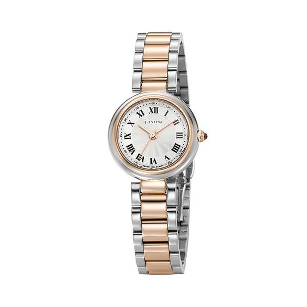 Nuovo Tempo Round Metal Watch - Rose Combination (JWT2ME4BS401CRCR0)