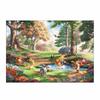 Tenyo [Made In Japan] 266-Piece Stained Art Gyutto Series Jigsaw Puzzle Disney Winnie the Pooh I (18.2x25.7cm) DSG-266-989 Thomas Kinkade Studios