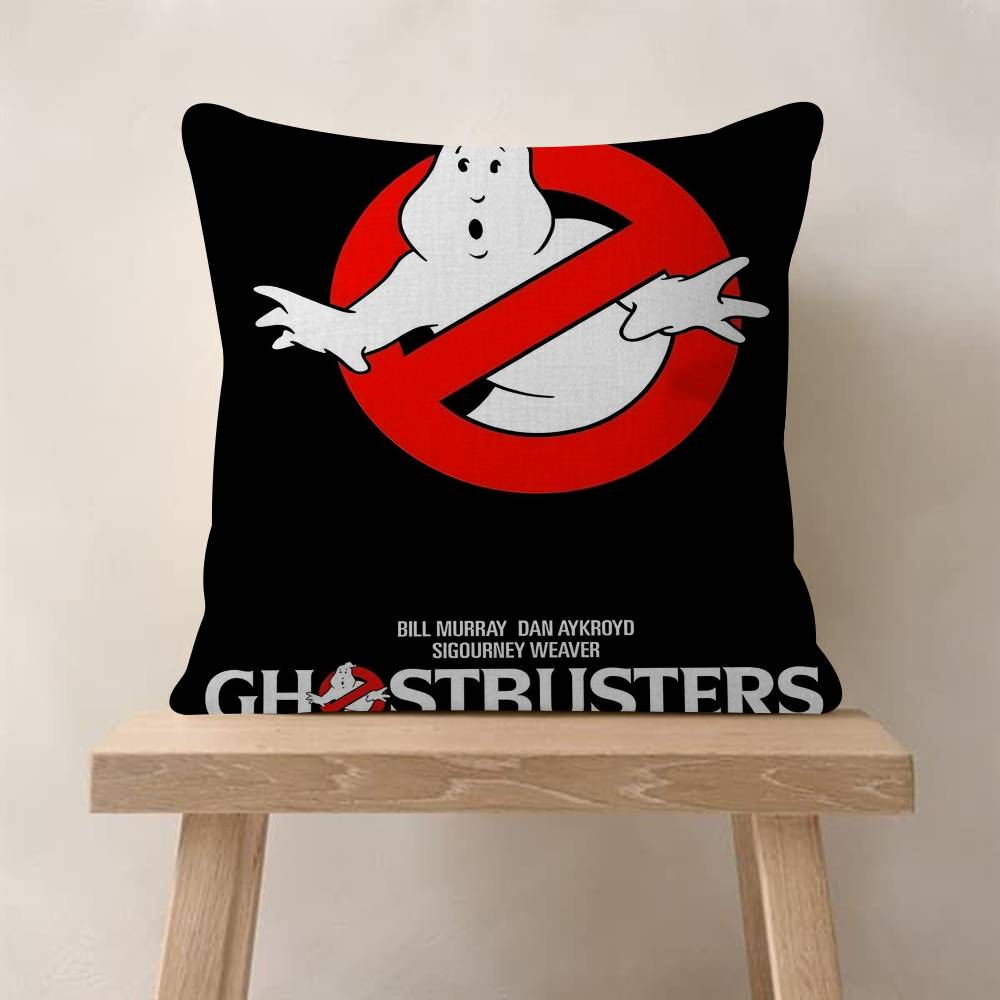 Retro CClassic GGhostbusters Personalized Picture Text Home Decorative Pillows Household Gifts xcm