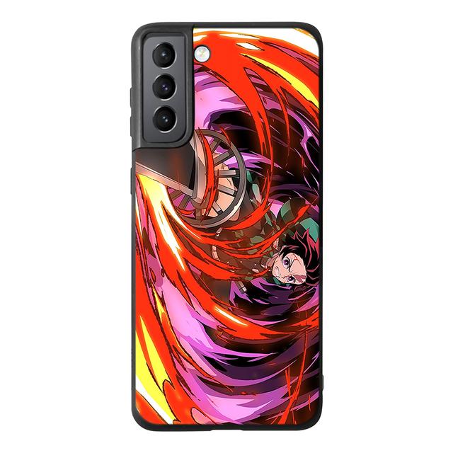 Чехол аниме «Убийца демонов» для Samsung Galaxy S9 S8 S10 S21 S22 S20 Plus Ultra S21fe S10 Lite S10e Note 20 10plus, мягкий чехол для телефона