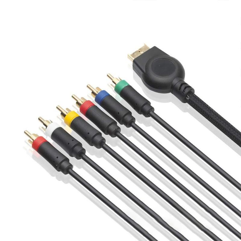 Component AV Cable High Resolution HDTV Component RCA Audio Video Cable for for Gaming Console