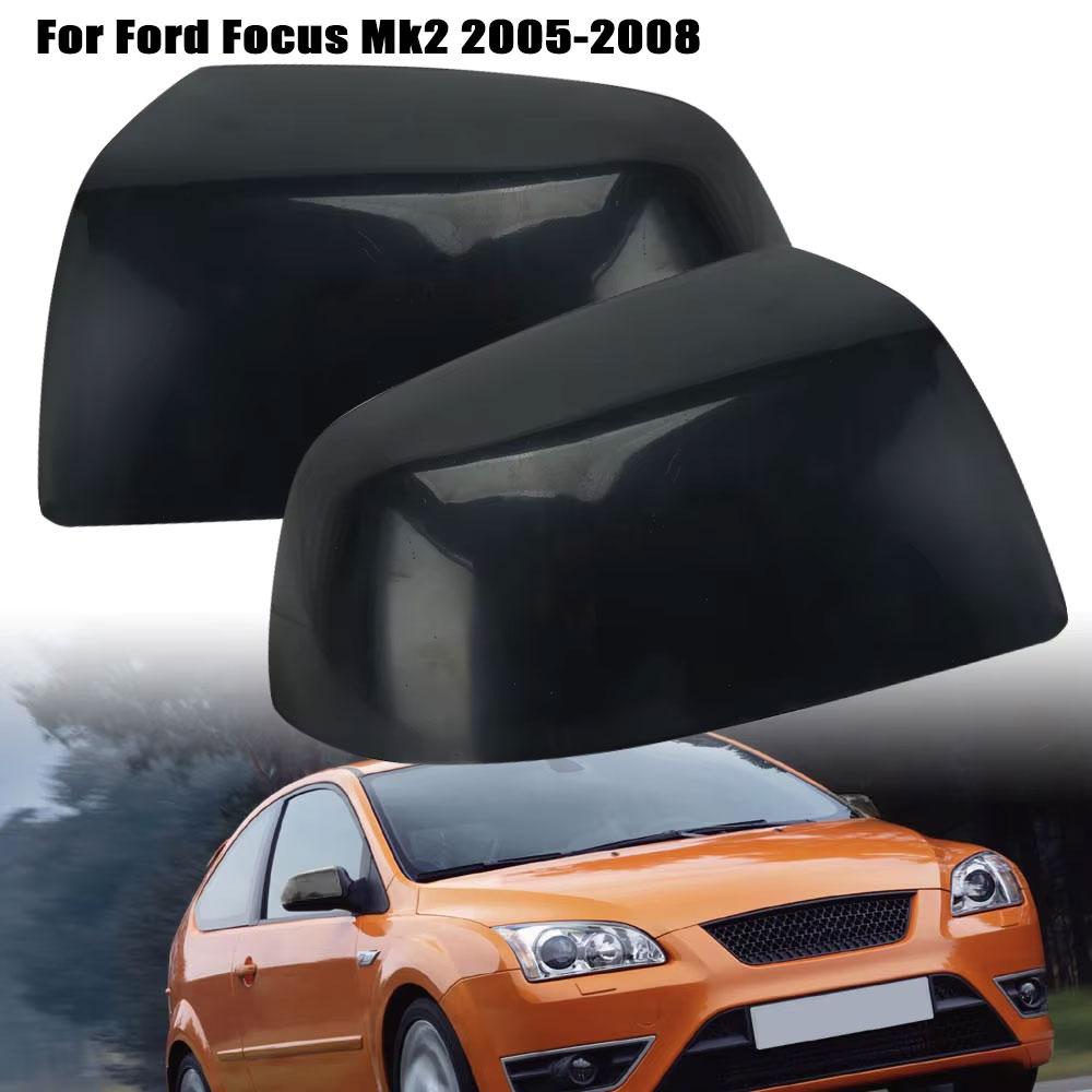 XSW3 Накладка на боковое зеркало заднего вида для Ford Focus Mk2 2005 2006 2007 2008 Отделка Боковое Крыло Корпус Колпачок Зеркала Аксессуары