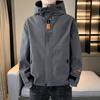 Мужская рабочая куртка весна-осень свободная новая тенденция куртка с капюшоном мужская молодежная повседневная красивая одежда