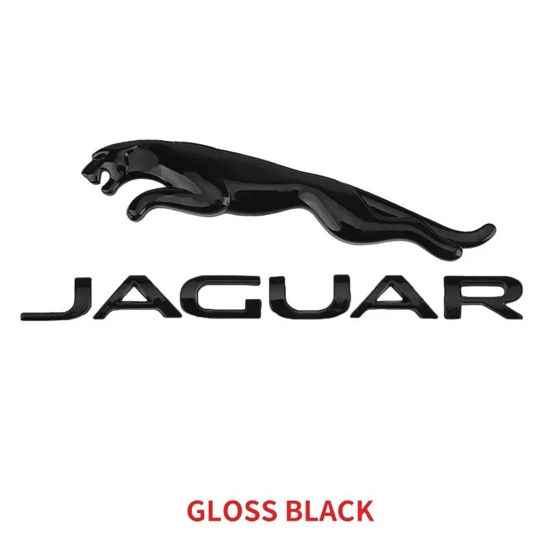 3D ABS Logo Front Grille Rear Trunk Sticker Badge Emblem Decals For Jaguar X S F XF XE XJ XK XEL XFL XJL XJ6 XJS XKR XFR JS R ZZ25