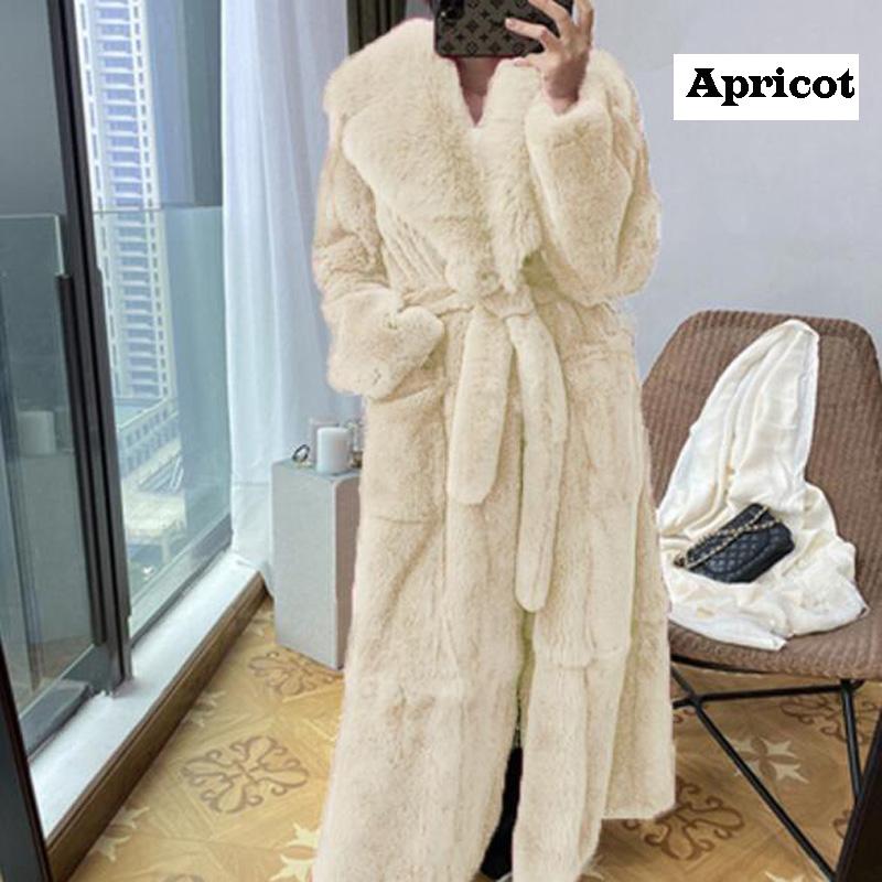 Зимнее женское модное пальто 9 цветов, пальто больших размеров, роскошная куртка, меховое пальто, женское теплое пальто с капюшоном, верхняя одежда