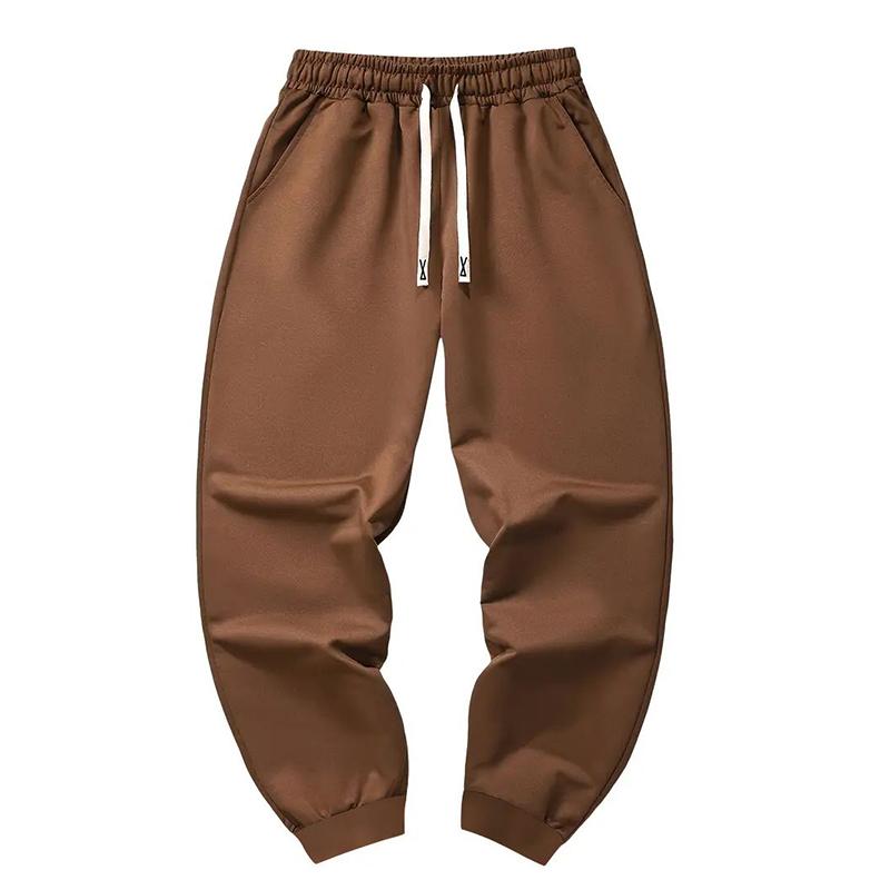 Мужские спортивные штаны для бега, осенне-весенние, спортивные штаны, мужские спортивные брюки для спортзала, модные однотонные повседневные тренировочные длинные брюки, популярные