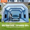 VEVOR Inflatable Spray Booth Car Paint Tent 10 x 6 x 4 m Filter System 2 Blowers
