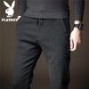 PLAYBOY Men's Straight-Leg Business Casual Pants for Autumn/Winter