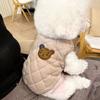 Cat clothes Winter Siamese cat kitten thermal vest Winter hairless cat thickened vest