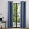 Set of 2 Blackout Curtains 140 X 260 Cm "Night" Soft Blue