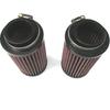 Пара воздушных фильтров Пара фильтров Стоковые карбюраторы 26 мм KN для Yamaha Banshee YFZ 350 Стиль K&N