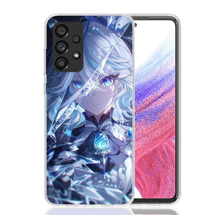 Genshin Impact Furina Phone Case for Samsung Galaxy A17 A16 A15 A14 A13 A57 A56 A55 A54 A53 A37 A36 A35 A34 A33 A26 A25 A24 A23