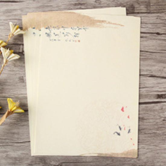 8Pcs Party Letter Paper Set Канцелярские принадлежности Школьный офисный блокнот для рисования Эскизный блокнот Канцелярские принадлежности