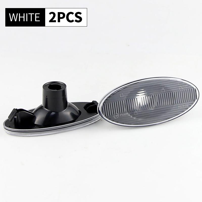 2PCS For Renault Master MK3 Van 2011-2021 Car Turn Signal Side Fender Marker Light Lamp Cover Shell Housing Left&Right For Opel