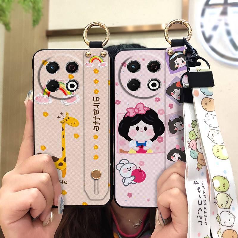 Противоударный чехол для телефона Tecno Spark30 Pro 4G/KL7 с подставкой, модный дизайн, пылезащитный, грязеотталкивающий, милый