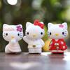 Kimono Cats Imitate Animals Desktop Ornaments Car Stereo Toys