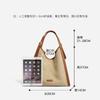 Underarm commuter cloth bag large capacity lazy wind simple cotton and linen tote bag women's shoulder big bag soft