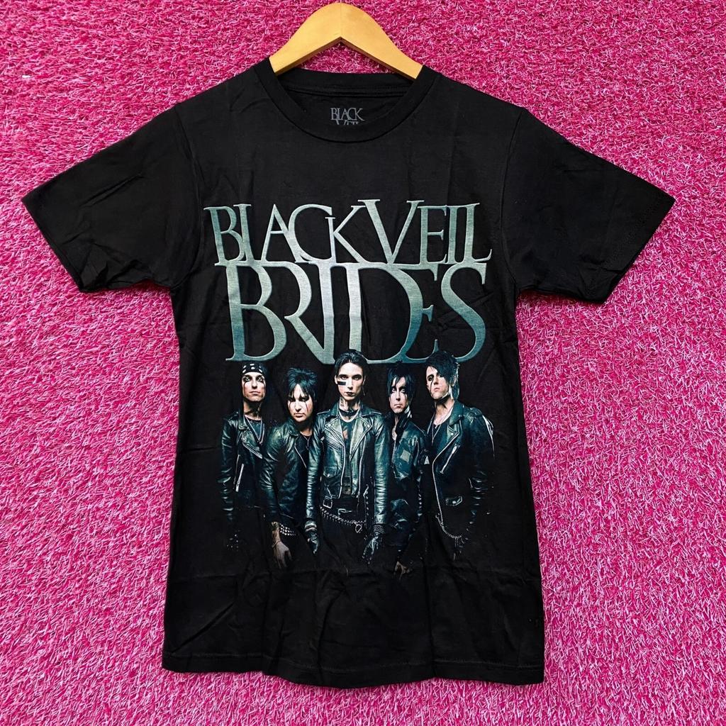 Черная футболка Veil Brides в стиле Metal Rock