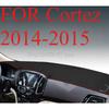 ДЛЯ Cortez 2014-2015 Автомобильный Коврик на Панель Приборов Dashmat Покрытие Приборной Панели Защита от Солнца Покрытие Приборной Панели Коврик Аксессуары