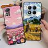 Чехол для Xiaomi Redmi Note 14 12C 13C 10 14C A4 A5 12 11 13 Pro Plus A3 9 8 7 K80 A1 Чехол для телефона A1 K40 A2 Креативная масляная живопись