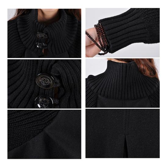 Женское шерстяное пальто Yousheng, водолазка, приталенное пальто, однобортное длинное пальто для работы на открытом воздухе, вечеринки