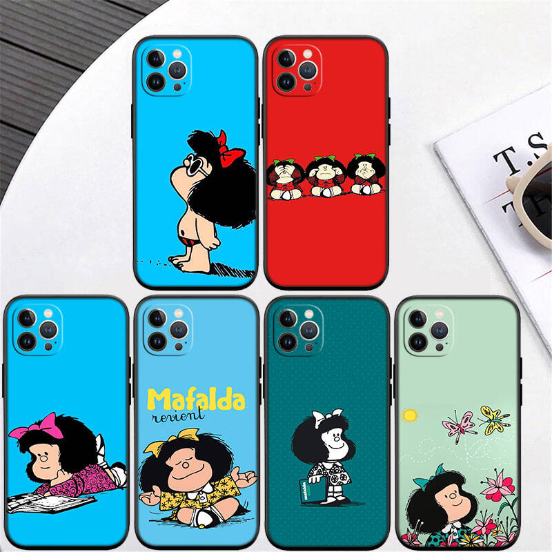 MH88 Чехол для телефона Mafalda для Samsung S20 S21 S22 S23 S24 FE Ultra Plus Lite S21S A55 A07 A17 F06 F16 M06 M16 M56 A36 A37 A57