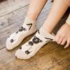 5 Pairs of Cartoon Cat Printed Socks, Cute and Breathable Ankle Socks, Women's Stockings and Socks