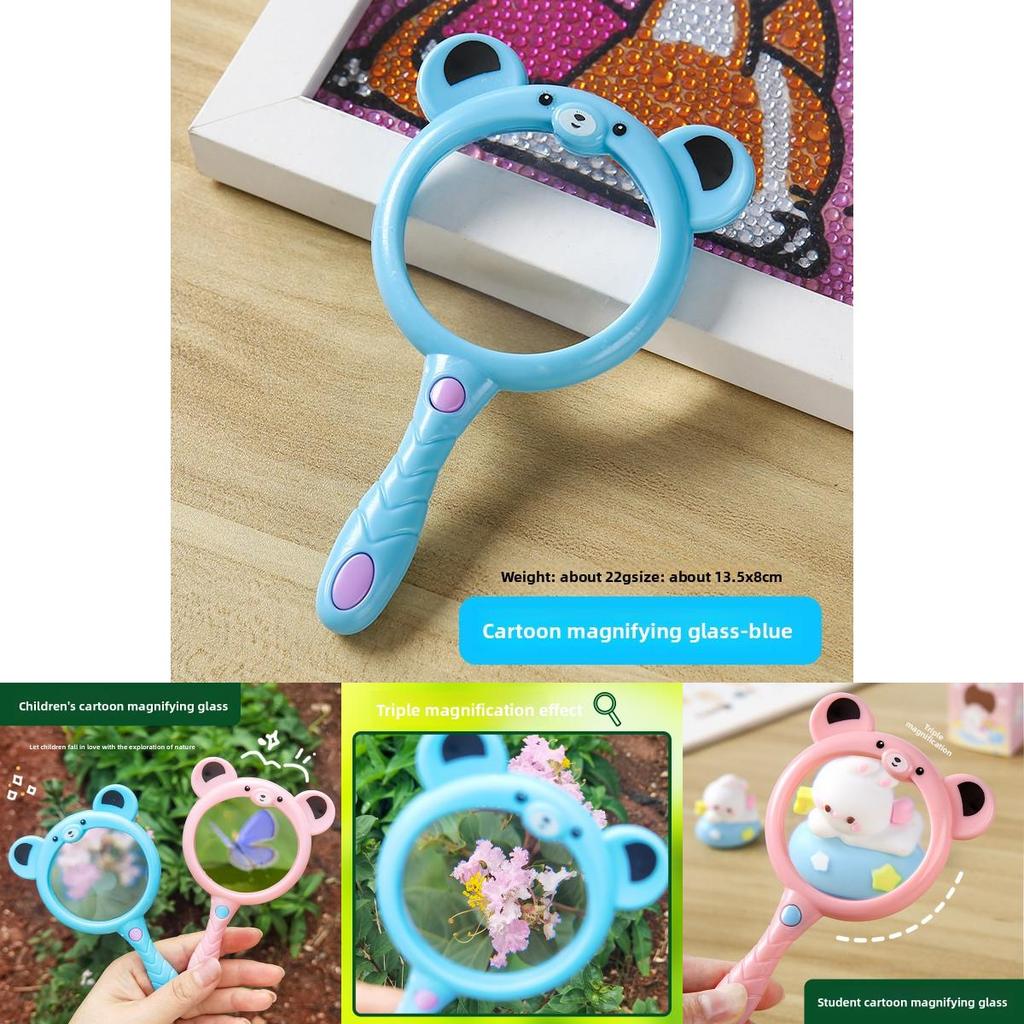 Детская образовательная лупа с большой областью обзора для классного и домашнего обучения