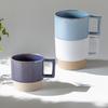 TAMAKI Stack TSUNAGU Mug, Blue, 9x12x8.5cm, Ceramic, 400ml, T-963005