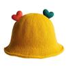 Cute Bucket Hat Warm Baby Children Fisherman Hat Knitted Hat Newborn Cap  Outdoor