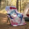 Personalized Custom Name Blanket - Pokémon Print Design,Blanket for Sofa,Bed,Travel,Camping - Soft and Warm, Great Gift