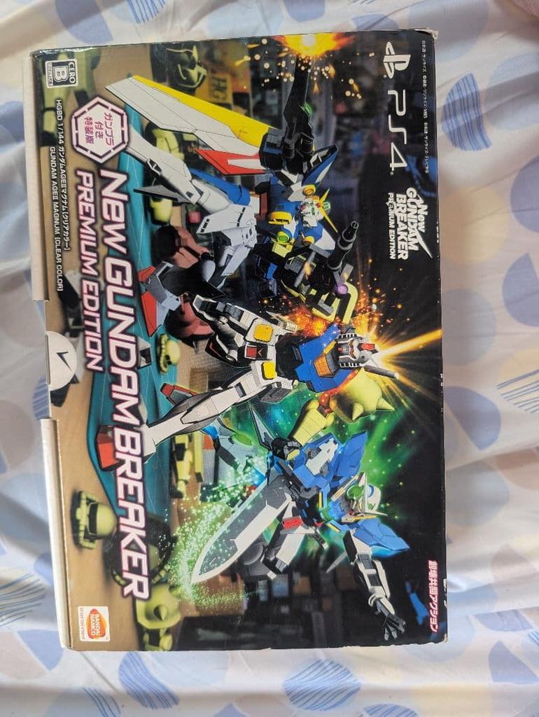 [Б/У] PS4 New Gundam Breaker Premium Edition с бонусом Gunpla