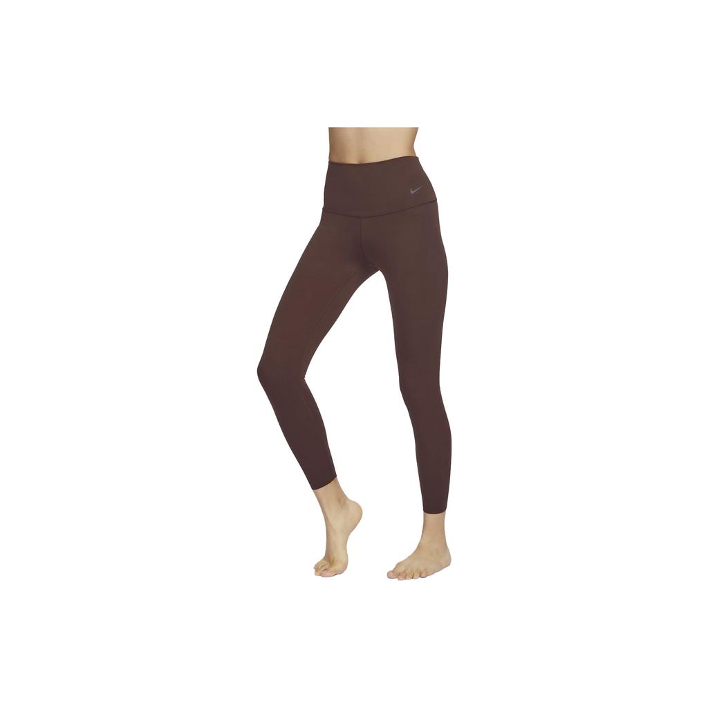 New Nike Zenvy Sports Pants Women's Brown DQ6016-227