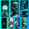 Чехол для телефона с Муичиро Токито из аниме для Samsung Galaxy A13, A21s, A22, A31, A32, A52, A53, A71, A80, Мягкий черный корпус