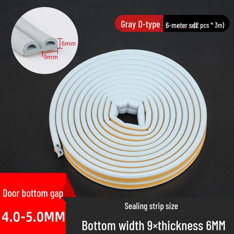 EPDM Self-Adhesive Silent Sealing Foam Strip for Doors & Windows