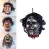 Halloween Party Decoration Props Bloody Prank Toy Realistic Hanging Severed Human Head