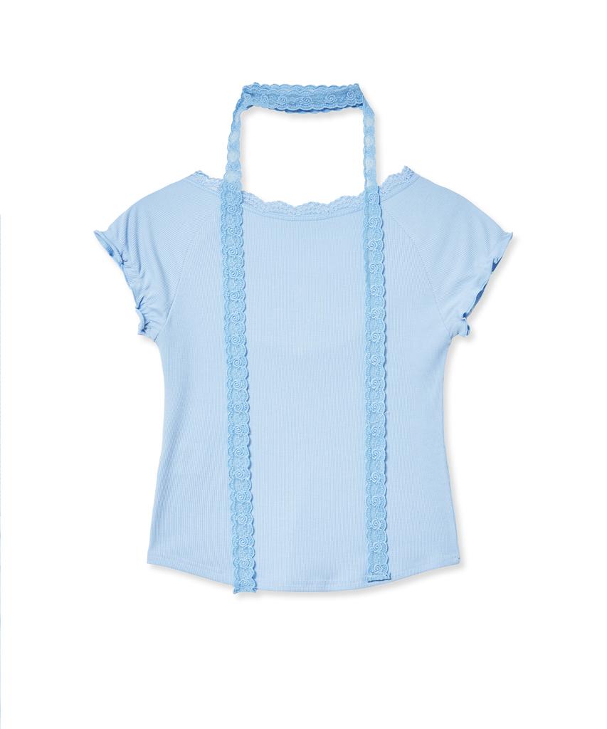 MIDNIGHT MOVE Lace Sc T (Blue)