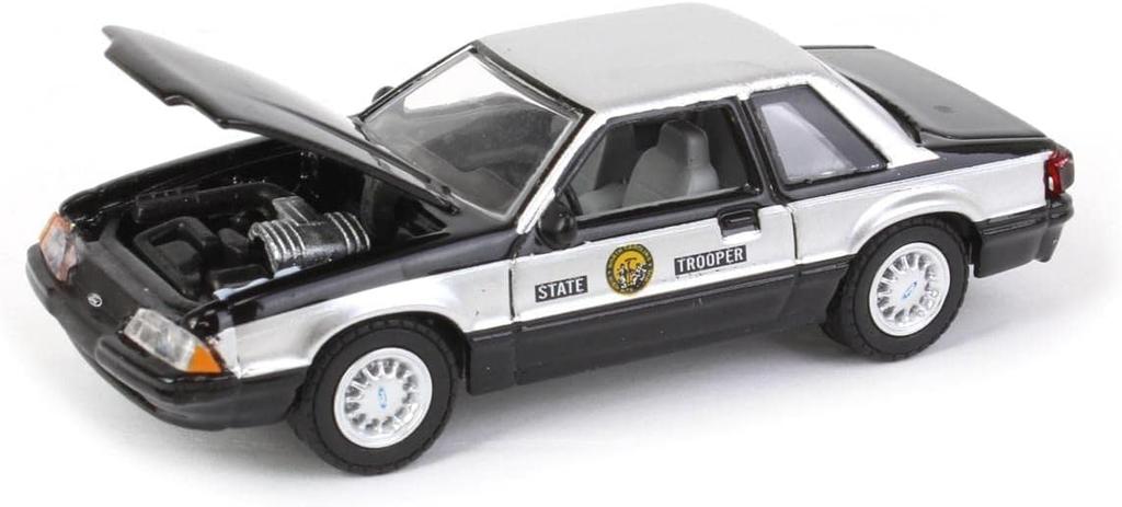 Greenlight ACME Scale 1993 North Carolina Highway Patrol Ford Mustang SSP 1/64