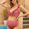 European & American Maternity Sexy Deep V Backless Bikini Swimsuit