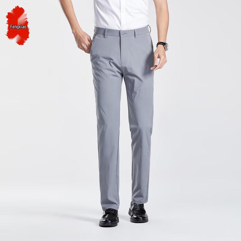 Мужские брюки в стиле business casual прямого кроя