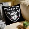 JJose Madero Singer Anime Cushion Cover Washed Linen Soft Breathable Decorative Case For Sofa Home Pillow Cover