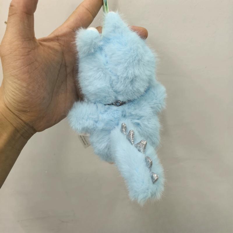 Высококачественная кукла-подвеска Zimomo Little Leader Labubu Change Baby Green Limited Edition из плюша и винила Labubu Doll в подарок