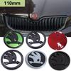 2025 Новый 110-мм значок для SKODA Superb Fabia Kamiq Kodiaq Karoq Octavia Citigo Yeti Rapid Vision Накладка на головную часть автомобиля Значок Передний Задний