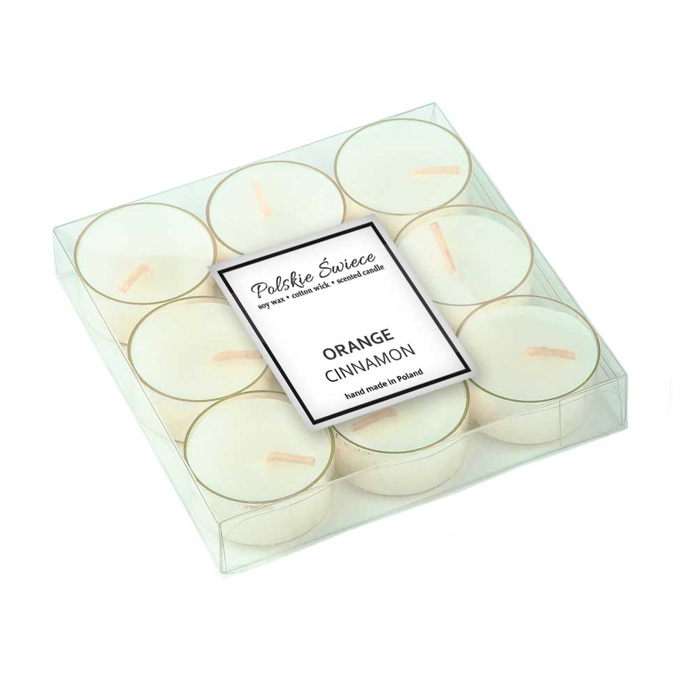 AROMATIC SOY WARMERS a'9 ORANGE CINNAMON Tea-light