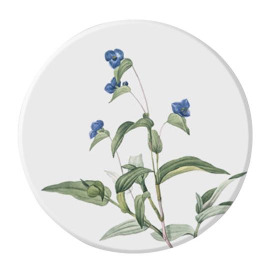 Стильная подставка для чашек с цветочным принтом, элегантный дизайн, теплоизоляция, водопоглощающий обеденный стол, круглый универсальный коврик для столовых приборов