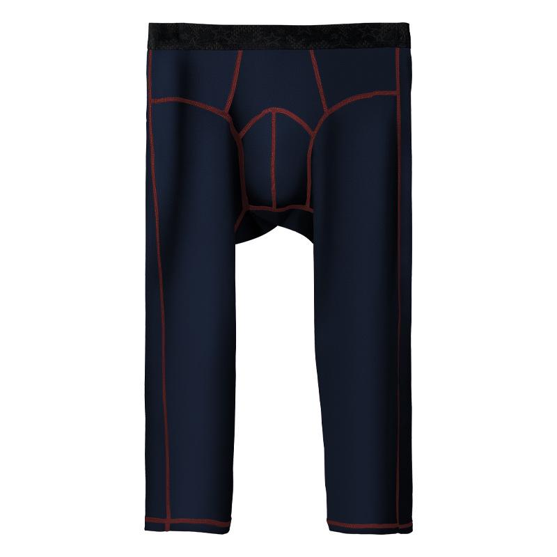 Мужские леггинсы больших размеров из шерстяной смеси: Теплые брюки облегающего кроя для осени и зимы